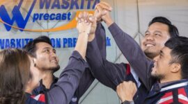 PT Waskita Beton Precast Tbk Suplai Produk Paku Bumi Senilai Rp99,59 Miliar di Pantai Indah Kapuk