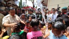 Menteri Pertahanan Prabowo Subianto kembali meresmikan 12 titik air yang berlokasi di 5 kecamatan di Pamekasan. (Dok. Tim Media Prabowo Subianto)