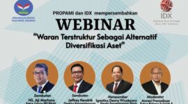 PROPAMI dan IDX Gelar Webinar: Strategi Baru Dalam Diversifikasi Aset dengan Warrant Terstruktur