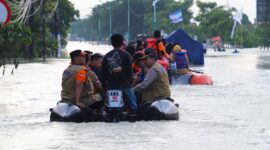 Banjir yang melanda Kabupaten Demak, Jawa Tengah. (Dok. BNPB)
