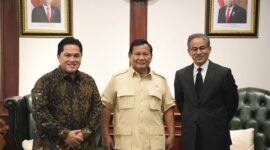 Bahas Potensi Pertumbuhan Ekonomi Indonesia, Prabowo Subianto Terima Pemilik Gedung Burj Khalifa UEA