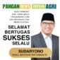 Kami Mengucapkan Selamat Bertugas kepada Bapak Sudaryono Sebagai Wakil Menteri Pertanian RI