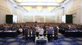 Presiden Prabowo Subianto Sebut Rakyat Menuntut Dedikasi yang Tinggi Saat Rapat Pimpinan TNI-Polri 2025