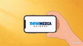 Pendiri Persrilis.com Budi Purnomo Karjodihardjo saat mengumumkan kemitraan distribusi press release digital bersama New Media Network (NMN) di Jakarta. (Dok. Persrilis.com)