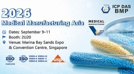 ICP DAS-BMP Pamerkan Inovasi TPU Medis di Ajang Medical Manufacturing Asia 2026
