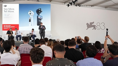 DJI Gelar Sesi “Filmmakers & Visionaries” di Venice Production Bridge dalam Ajang Venice International Film Festival Ke-83