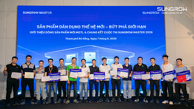 Grand Finale di Vietnam: Sungrow Master 2026 Tingkatkan Standar Keahlian Teknis dalam Bidang Tenaga Surya